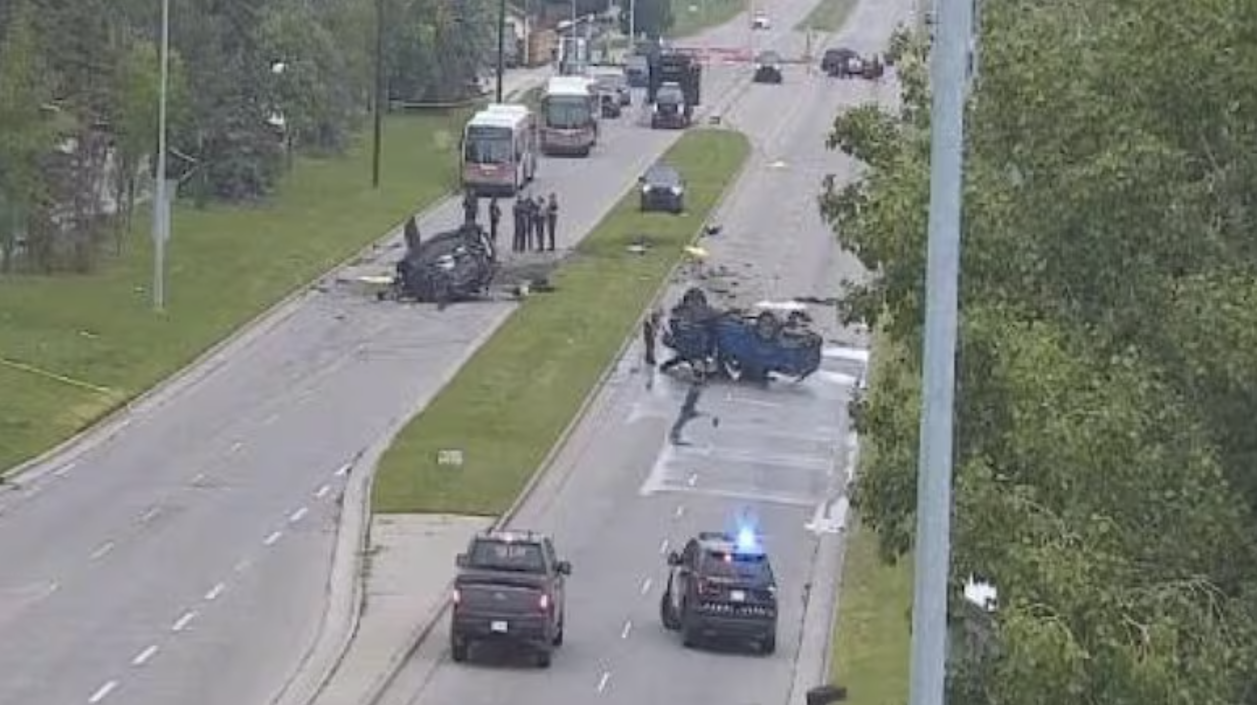 Pedestrian killed in wrong-way crash in northeast Calgary Post image
